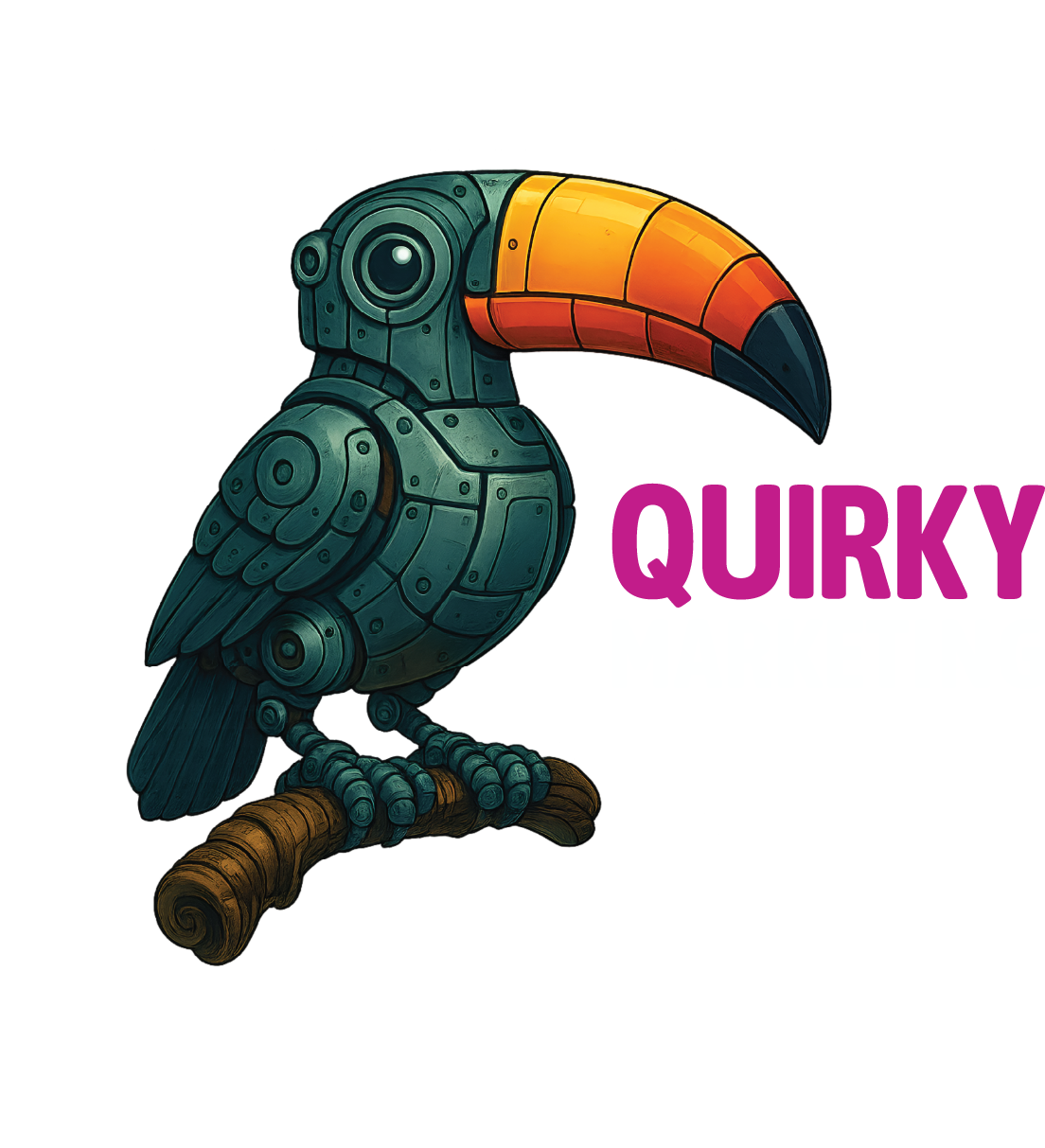Quirky Marketing Logo